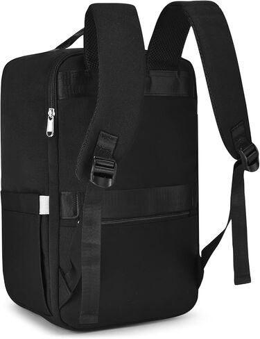 17x10x9 Personal Item Backpack for 40x20x25 Travel Bag 20L Carry on Backpack Flight Approved Airplanes Waterproof Underseat Hand Luggage Cabin Bag for Weekender Fits 14 Inch Laptop Black in Saudi Arabia