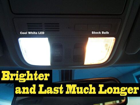طقم إضاءة LED داخلي للسيارة 14 قطعة أبيض فائق 6000k متوافق مع 1999-2004 Ford F-Series F250/F350/F450/F550 Super Duty in Kuwait