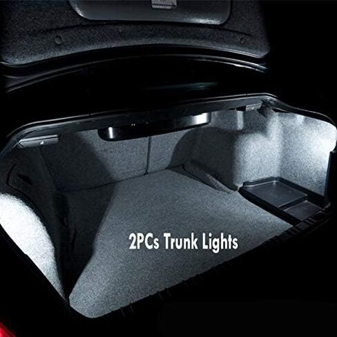 طقم إضاءة LED داخلي للسيارة 14 قطعة أبيض فائق 6000k متوافق مع 1999-2004 Ford F-Series F250/F350/F450/F550 Super Duty in Kuwait