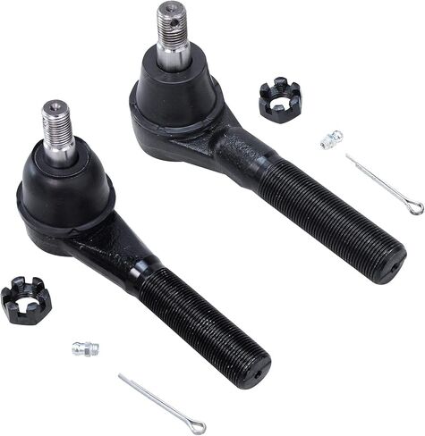 Detroit Axle - Front 6pc Suspension Kit for 2003-2005 Ford E-150 Club Wagon, 1992-2002 E-150 Econoline Club Wagon, 2 Outer Tie Rod Ends 2 Inner Center Links 2 Adjusting Sleeves Replacement in Kuwait