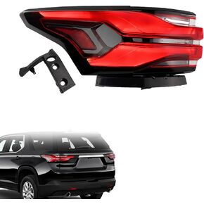 Tail Light Assembly Compatible with 2022 2023 Chevy Traverse, Fit 2024 Traverse Limited Type-Left Taillamp with Bulbs Taillights Left Driver Side Replace Numbers:GM2804151 86785340 in Saudi Arabia