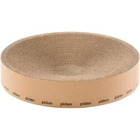 pidan Cat Scratch Bowl Cat Cardboard Pad for Indoor Cats Lounge - Round Cat Scratcher Couch Bed with Geometric Pattern in Saudi Arabia
