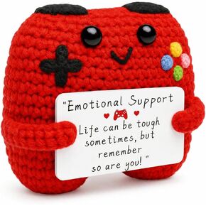 1-Piece Handmade Crochet Game Controller Plush, Next Level Dad Gift, Emotional Support Crochet, Ideal for Dad Birthday in Saudi Arabia
