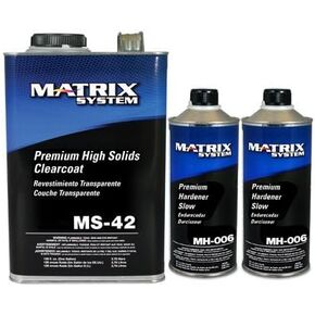 مجموعة تشطيبات ماتريكس للسيارات MS-42-G Premium High Solidcoat Clearcoat/مع مقوي (x2) (SPOTPANEL (MS43)) in Kuwait