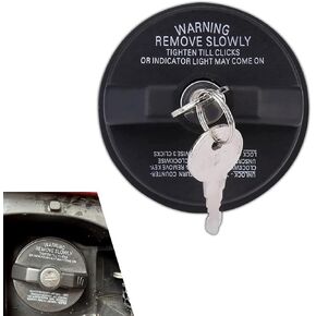 Gas Cap with Lock, Replace #77300-47020, 10504 Car Fuel Tank Cap, Compatible With Tacoma, Tundra, Chevy Camaro, Camry, Corolla (Black) in Saudi Arabia