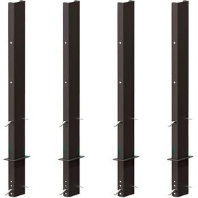 30" Trailer Pipe Stake, C Channel Pipe Stake for Flatbed Trucks and Trailer Hauler, Heavy Duty Trailer Stake Pocket Accessories, 4 Pack in Saudi Arabia