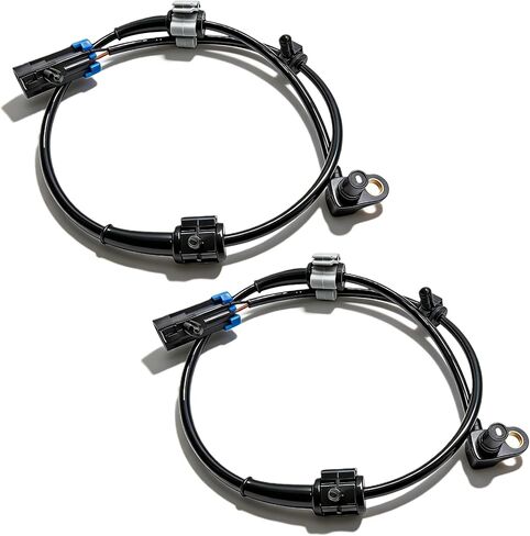 ABS Wheel Speed Sensor 2PCS Front Left Right Compatible with Silverado Sierra Suburban Tahoe Yukon Escalade Express Savana H2 1999-2013 ABS Sensor Speed Sensor Replaces 19181873 in Saudi Arabia