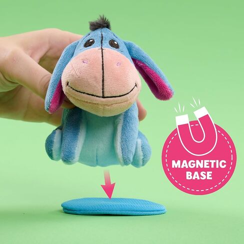 Disney Perch’d 4-inch Shoulder Plush Eeyore Stuffed Animal, Wearable Plushie, Soft Toy for Fans, Girls, Boys, Kids, Ages 3 and Up by Just Play in Kuwait