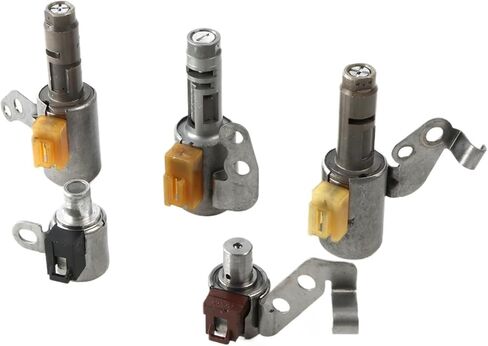 U140E U241E مجموعة الملف اللولبي ناقل الحركة 5 قطعة متوافقة مع تويوتا لكزس RAV4 كامري هايلاندر قطع غيار علبة التروس الأوتوماتيكية in Kuwait