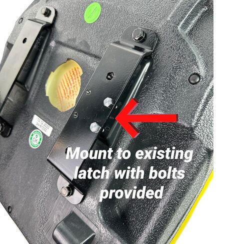 E-AUC20294 DirectFit™ مقعد خلفي عالي باللون الأصفر لجون ديري S110، S120، S130، S140، S220، X127، X167 in Kuwait