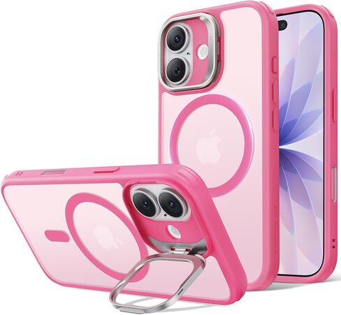 ESR for iPhone 16 Pro Max Case, Camera Control Button Compatible with MagSafe, Military-Grade Protective Case, Built-in Stash Stand Phone Case, Scratch-Resistant Back Cover, Classic Series, Clear in Saudi Arabia
