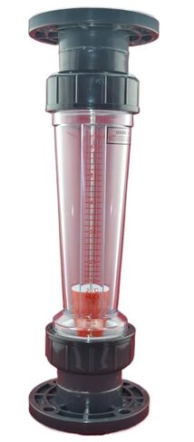 LZS-80 مقياس التدفق من سلسلة الأنبوب البلاستيكي ذو الحواف (12-80 m3PH) in Kuwait