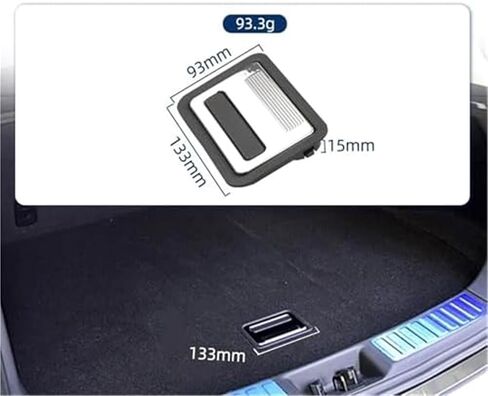 Auto Parts Rear Luggage Trunk Boot Mat Floor Carpet Switch Latch Handle Compatible with Geely for Boyue 2016-2021 6064539500742 Car Boot Mat in Kuwait