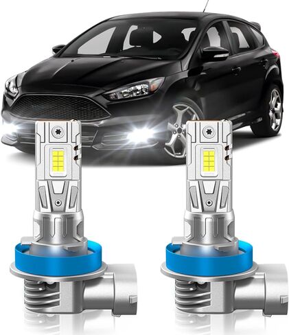 Fit for GMC Sierra/Chevy Silverado 1500 2500HD 3500 2003-2006 Fog Light Bulbs, 6000K Cool White 700% Brightness, Real 1:1 Size Plug and Play, Pack of 2 in Saudi Arabia