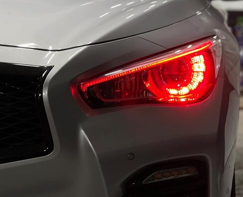 iJDMTOY RGBW Multicolor LED Circuit Board Front Lamp Ambient Accent Lighting Kit Compatible with Infiniti 2014-2021 Q50, Control by Smartphone in Kuwait