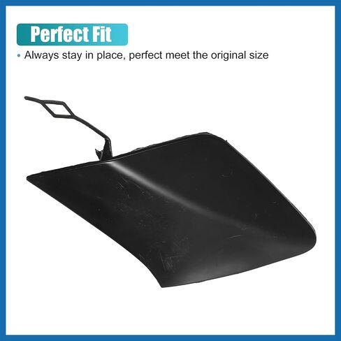 Unpainted Front Right Bumper Tow Hook Cover for Chevrolet Cruze L LS LT 2016-2018 Front Bumper Tow Hook Eye Cap No.84051802 Black Item Replacement in Kuwait