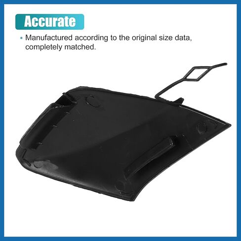 Unpainted Front Right Bumper Tow Hook Cover for Chevrolet Cruze L LS LT 2016-2018 Front Bumper Tow Hook Eye Cap No.84051802 Black Item Replacement in Kuwait