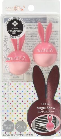 Diax Rabbico Clip on Air Freshener 2pcs (Angel Snow) in Saudi Arabia
