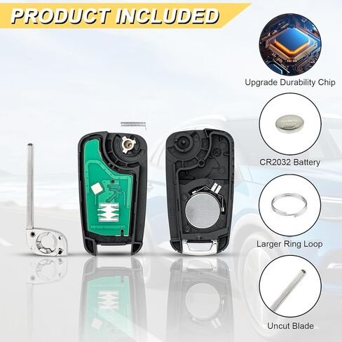 Vurkcy Key Fob Replacement for 2009-2012 Dodge Ram 1500/2500/3500 Journey/ 08-13 Charger Durango Grand Cherokee/ 08-16 Chrysler Town Country Car Keyless Entry Remote Control, M3N5WY783X, 3-Btn in Kuwait