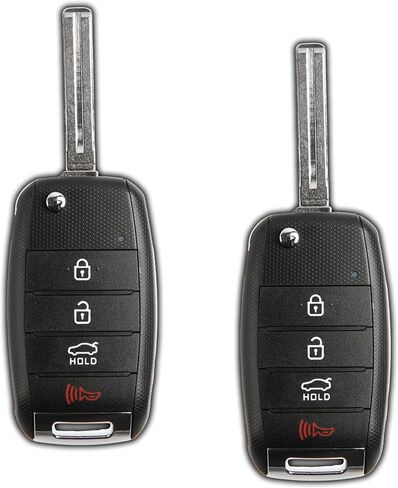 2X Keyless Entry Remote Car Flip Tip Key Fob for Kia (OSLOKA-875T) in Kuwait