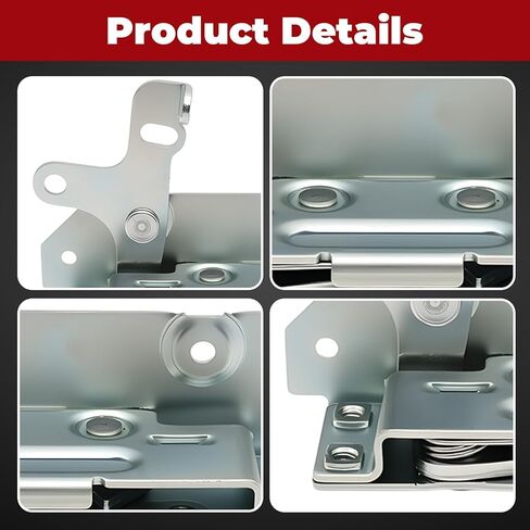 Nakkaa HLK2221 Door Latch Lock Right Passenger and Left Driver Side Compatible with Truck 359 370 377 378 379 20-08229L in Kuwait