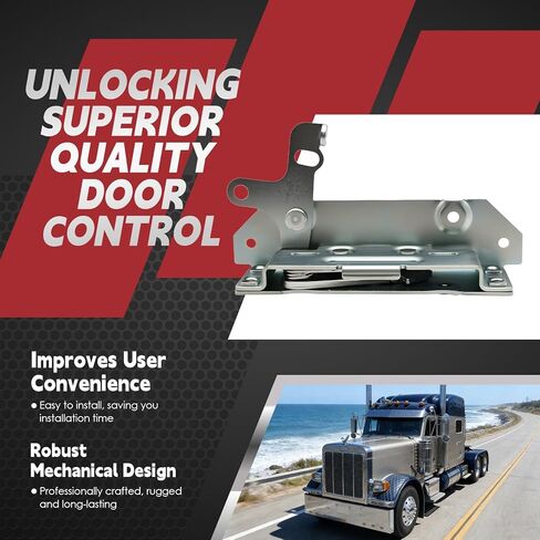 Nakkaa HLK2221 Door Latch Lock Right Passenger and Left Driver Side Compatible with Truck 359 370 377 378 379 20-08229L in Kuwait