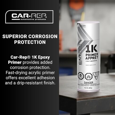 CAR-REP 2-in-1 Universal Primer White 400ml in Saudi Arabia