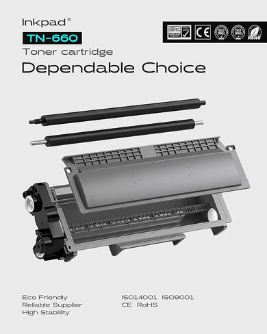 TN660 Toner Cartridge High Yield Replacement Compatible for Brother TN 660 TN-660 TN630 to use with HL-L2380DW HL-L2360DW MFC-L2700DW MFC-L2740DW HL-L2340DW DCP-L2540DW Printer Black 4 Pack in Saudi Arabia