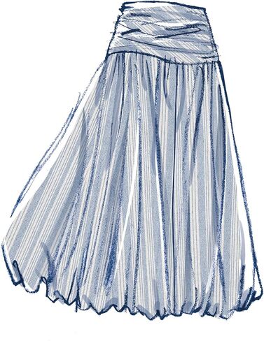 McCall's M8583H5 Misses' Lined and Flared Skirt Sewing Pattern Packet, Design Code M8583, Sizes 6-8-10-12-14 in Saudi Arabia