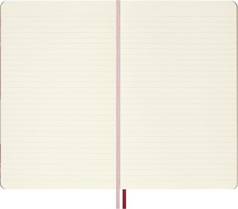 Moleskine Limited Edition Sakura 2026 Blossom Notebook، غطاء صلب، كبير (5 × 8.25 بوصة)، مسطر/مبطن، وردي مع لمسات ذهبية، 176 صفحة in Kuwait