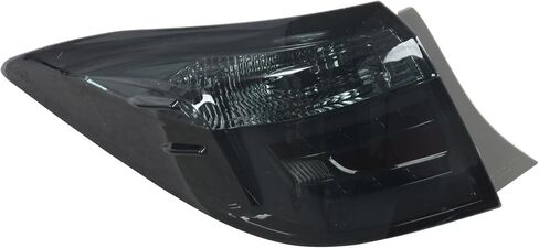 Rear Left+Right Smoke Tail Light Assembly Compatible With 2014-2016 Toyota Corolla Full LED Driver Passenger Side LED Taillight Brake Lamps Direct Replacement Black Housing/Smoke Lens (14-16) in Kuwait