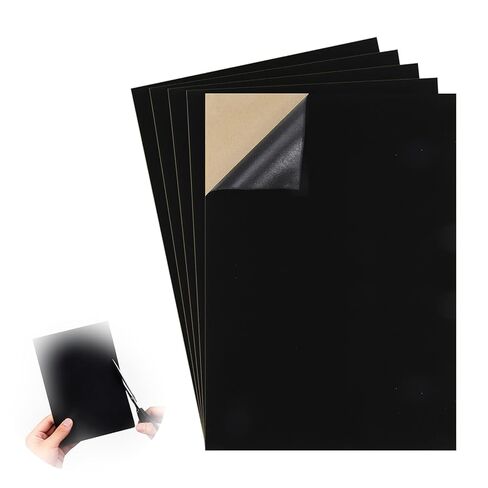 10PCS Black Felt Sheets with Self-Adhesive Backing,Soft Felt Fabric, Durable and Wear-Resistant for Crafts, Jewelry Box Lining, Home Décor, and DIY Projects (8.3"x11.8") in Kuwait