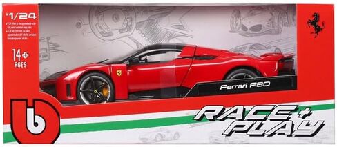 1:24 Model Car Compatible with Ferrari F80 Race & Play Diecasts Vehicles Car Model 26034 (1/24 F80 Red) in Kuwait