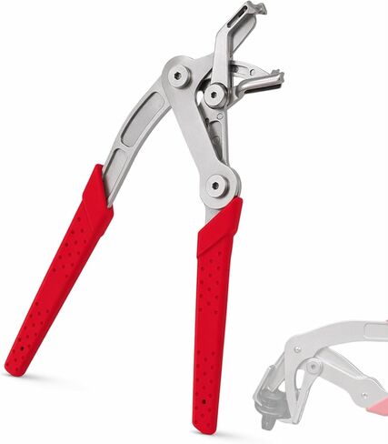 Car Clip Pliers,Auto Fastener Clip Removal Pliers,Spring Loaded Panel Removal Tool for Door Trim, Push Pins,Rivets, Red,1 Pack in Saudi Arabia