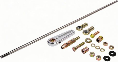Adjustable Transmissions Column Shift Linkage Kit Compatible with 350 400 700R4 4L60 4L60E 4L80E Replace#ACA-1800 CB5010 D292-SHLTH400 in Kuwait