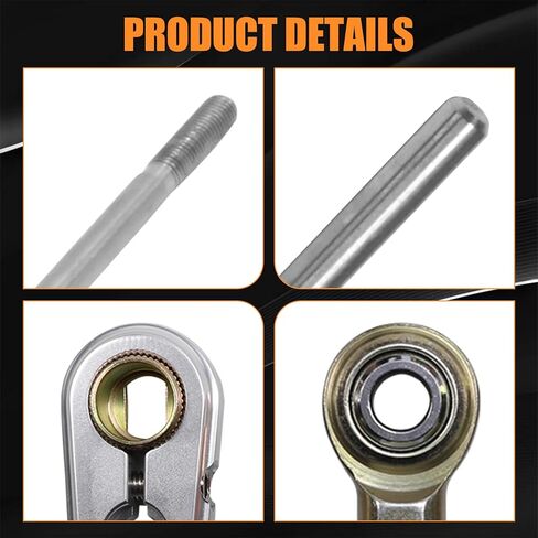 Adjustable Transmissions Column Shift Linkage Kit Compatible with 350 400 700R4 4L60 4L60E 4L80E Replace#ACA-1800 CB5010 D292-SHLTH400 in Kuwait