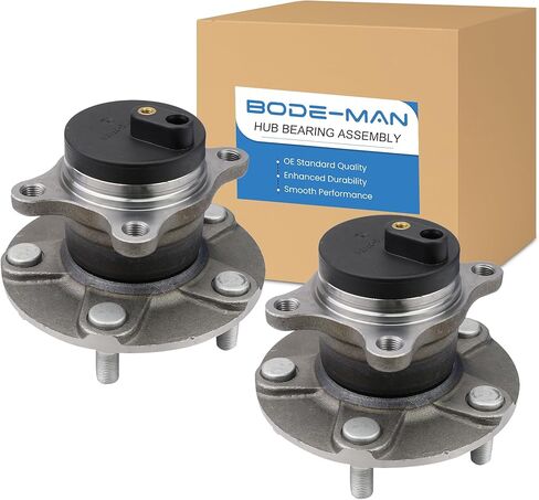 Pair 2 Rear Wheel Bearing and Hub Assemblies for 2008-2013 Suzuki SX4 2WD in Kuwait