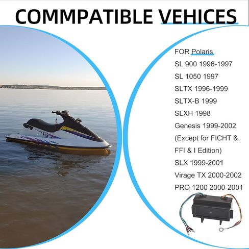 ملف الإشعال لبولاريس جت سكي SL900 1050 SLTX SLX SLXH PRO Genesis Virage TX 1996-2002 4010342 in Kuwait