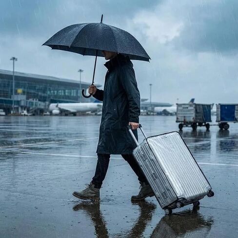3 Pcs Transparent Luggage Cover Protectors, 20 inch 24 inch 28 inch PVC Luggage Covers, Waterproof, Dustproof, Scratch Resistant Travel Luggage Cover for Wheeled Luggage in Saudi Arabia