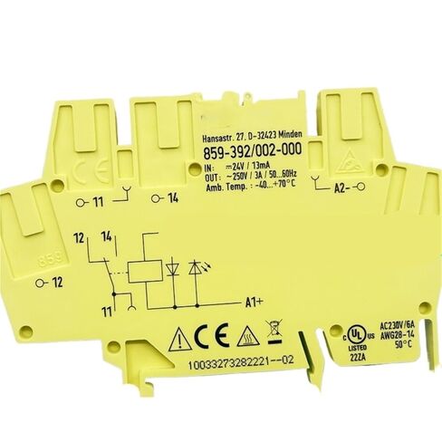 1pcs/lot Relay 859-392/002-000 24V Terminal Block Wiring Relay in Kuwait