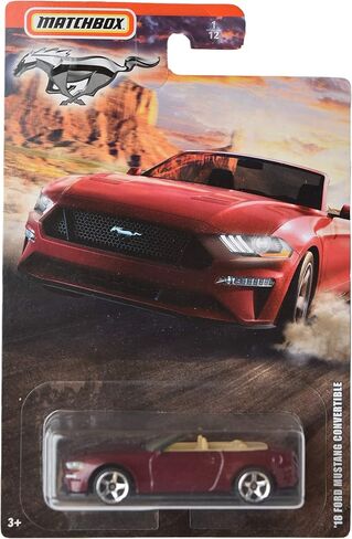 Matchbox '18 Ford Mustang Convertible - red in Kuwait