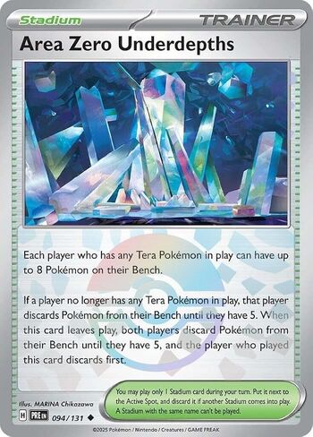 Pokemon - Area Zero Underdepths 094/131 – Prismatic Evolution – Poke Ball – Etched Foil in Kuwait