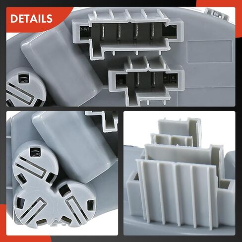 A-Premium HVAC Heater Blower Motor and Resistor Assembly Compatible with BMW Vehicles - X5 2007-2013, X6 2008-2014, Sport Utility - Front Side, Replace # 64119222072, 64119265892, 2-PC Set in Kuwait