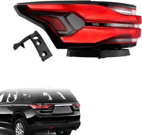 Tail Light Assembly Compatible with 2022 2023 Chevy Traverse, Fit 2024 Traverse Limited Type-Left Taillamp with Bulbs Taillights Left Driver Side Replace Numbers:GM2804151 86785340 in Saudi Arabia