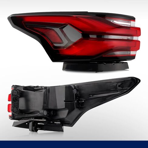 Tail Light Assembly Compatible with 2022 2023 Chevy Traverse, Fit 2024 Traverse Limited Type-Left Taillamp with Bulbs Taillights Left Driver Side Replace Numbers:GM2804151 86785340 in Saudi Arabia