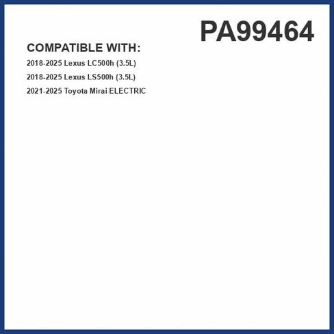 PG Engine Air Filter PA99464 | Fits 2021-2024 Toyota Mirai, 2018-2025 Lexus LS500h, LC500h in Kuwait