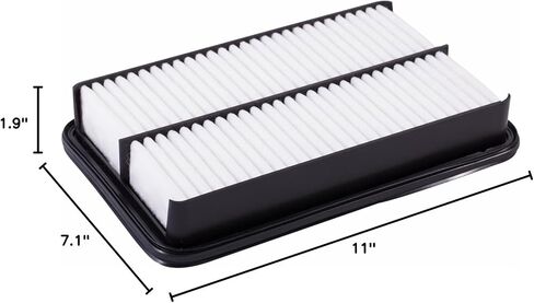 ECOGARD XA4722 Premium Engine Air Filter Fits Toyota Corolla 1.8L 1993-2002, Corolla 1.6L 1993-1997 | Chevrolet Prizm 1.8L 1998-2002 | Mazda Millenia 2.3L 1995-2002 in Kuwait