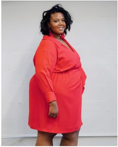 Simplicity Women's Wrap Dress by Mimi G Sewing Pattern Kit, Code S9540, Sizes 26W-28W-30W-32W-34W, Multicolor in Kuwait