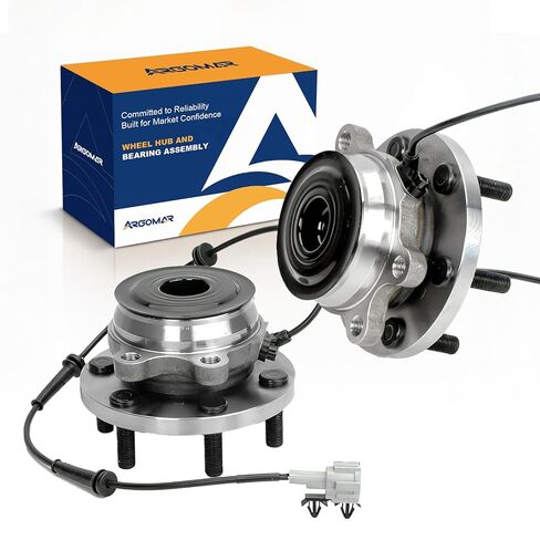 2PC 515064 RWD Front Wheel Bearing Hub Assembly Fit for Nissan Frontier 10-25, Pathfinder 10-12, Xterra 10-15, for Suzuki Equator 10-12，6 Lugs w/ABS 402029BS0A 4342082Z20 in Saudi Arabia