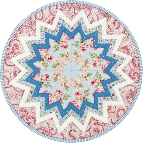 Point of View Kaleidoscope Folded Star Table Topper Pattern in Saudi Arabia